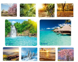 Коврик DEFENDER (50707) SILK PAD NATURE - 10 видов ассортимент