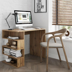 Стол НК-МЕБЕЛЬ STERN стол письменный Т-12 (16 мм) Дуб Вотан 72674941 (1 кор.)