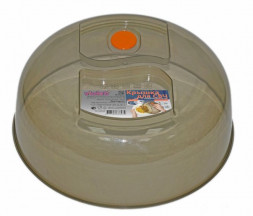 Крышка для СВЧ VIOLET Крышка для СВЧ 26 см с клапаном (дымчатый) 102601