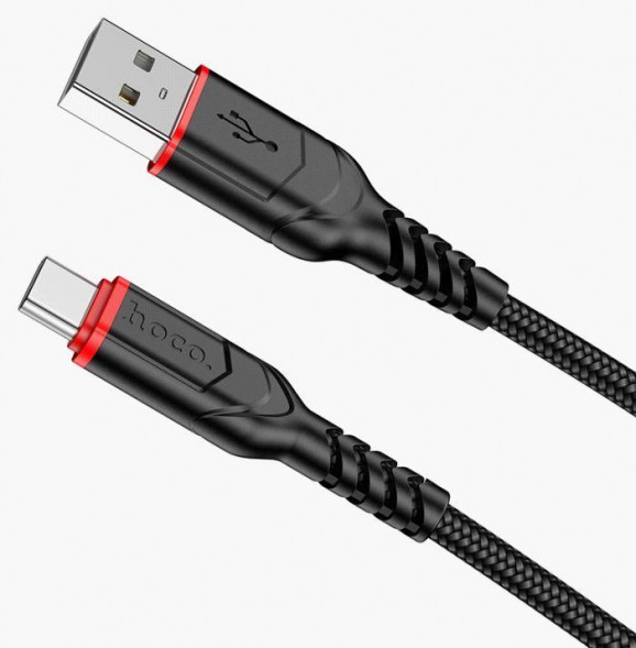 Кабель HOCO (6931474744920) X59 Victory Type C (m) 1,0м - черный