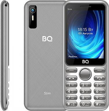 Телефон мобильный BQ 2833 Slim Gray