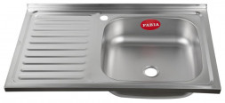 Мойка накладная FABIA м00009 Мойка 50 х 80 см правая