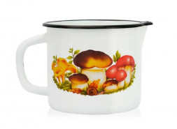 Кружка ЭСТЕТ ЭТ-75076 Кружка &quot;Грибы&quot; 1,4 л со сливным носиком (56181)