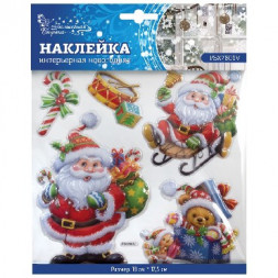 Шары и украшения ВОЛШЕБНАЯ СТРАНА Наклейка интерьерная новогодняя PSX7801V 003186 (6)