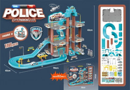 Игрушка NO NAME Парковка.Городская (4 авто.,1 вертл.,в кор.)(56х7,5х37 см) 2106817 196251