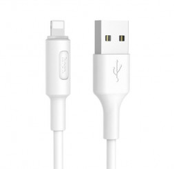 Кабель HOCO (6957531080114) X25 USB (m) - 8 Pin (m) 1.0m - белый