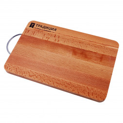 Доска разделочная ТРАДИЦИЯ 01-4т мет/руч бук 33*22*1,6см