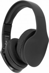 DIGMA Наушники BT-17, Bluetooth, накладные, черный [bt17b]