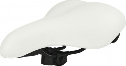 Аксессуары для велосипедов JOY KIE Седло KS-9056 MTB 260*205mm,суперкомфорт,эластомер,700гр,белое H000017452