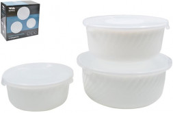 Набор салатников LAVENIR XMW-3T WHITE (98513)