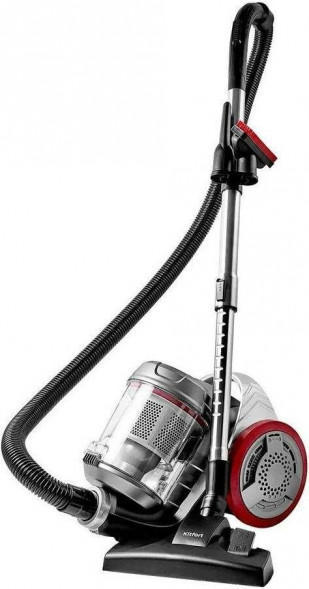 Пылесос KITFORT КТ-5152 700Вт серый/красный