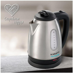 Чайник электрический SCARLETT SC-EK21S88 сталь 1,8л