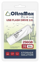 USB флэш-накопитель OLTRAMAX 256GB 310 White 2.0 [OM-256GB-310-White]