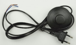 Сетевой шнур с вилкой и выключателем UNIEL (UL-00004435) UCX-C20/02A-170 BLACK