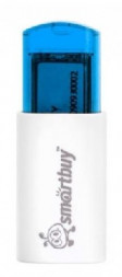 USB флеш SMARTBUY (SB16GBCL-B) 16GB CLICK BLACK/BLUE