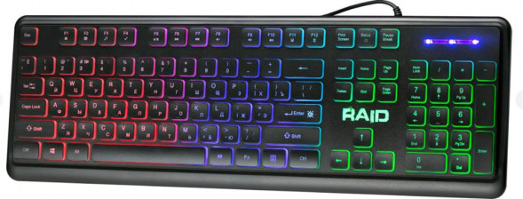 Клавиатура игровая DEFENDER (45778) RAID GK-778DL RU