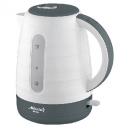 Чайник электрический ATLANTA ATH-2375 white (1,7л. пластик)