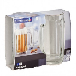 Посуда LUMINARC ГАМБУРГ наб. кружек для пива 2 шт 330 мл (H5126)