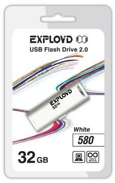 USB флэш-накопитель EXPLOYD 32GB-580-белый