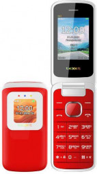 Телефон мобильный TEXET TM-325 гранатовый