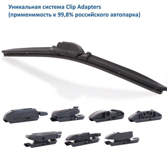 Щетка стеклоочистителя GOODYEAR GY000444 бескаркасная PREMIUM 24&#039;&#039;/60 CM