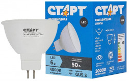 Лампа СТАРТ LEDJCDRGU5.3 6W40