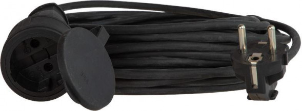 Удлинитель КОСМОС YSHKsm20m-1g(10A)KG шнур 1 гнездо , 10А - 20 м , Черный
