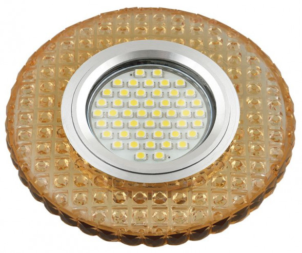ЭЛЕКТРИКА FAMETTO (UL-00003884) DLS-L143 GU5.3 GLASSY/GOLD
