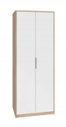 Шкаф МЕБЕЛЬ-КОМПЛЕКС Нордик Шкаф 2-х створчатый Дуб сонома/Белая Аляска