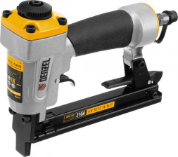 Степлер DENZEL Степлер пневматический PS8016 для прямоугольных скоб 21GA от 6 до 16 мм 57400