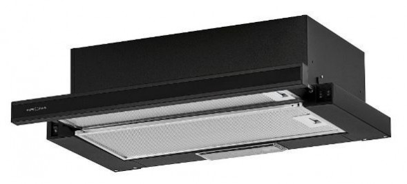Вытяжка встраиваемая KRONA KAMILLA 600 GLASS BLACK