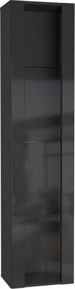 Шкаф навесной НК-МЕБЕЛЬ POINT ТИП-41 шкаф навесной Чёрный/Чёрный глянец 71774453 НК-МЕБЕЛЬ POINT ТИП-41 шкаф навесной Чёрный/Чёрный глянец 71774453 (1 кор.)