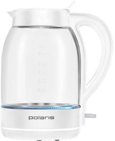 Чайник электрический POLARIS Чайник электрический PWK 1797CGL, 2200Вт, белый POLARIS PWK 1797CGL белый