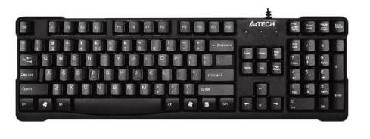 Клавиатура A4TECH KB-750 USB черный
