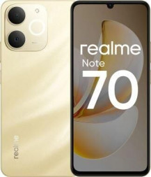 Смарфтон REALME Note 70 RMX5313 6/128Gb Gold (6941764470620) REALME Note 70 RMX5313 6/128Gb Gold (6941764470620)
