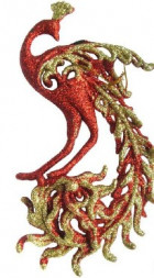 Новогодние Украшения ВОЛШЕБНАЯ СТРАНА Украшение подвесное &quot;Павлин&quot; SYLKL-491984 5794