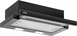 Встраиваемая вытяжка ELIKOR ИНТЕГРА 50П-400-В2Л черный/дуб неокр
