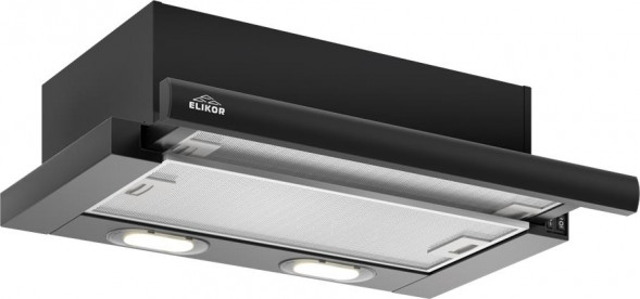 Встраиваемая вытяжка ELIKOR ИНТЕГРА 50П-400-В2Л черный/дуб неокр