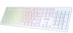 Клавиатура SMARTBUY (SBK-305U-W) ONE с подсветкой белая