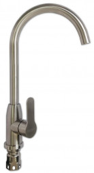 Смеситель для кухни MAGNUS 9107 Смеситель кухонный, конусный корпус из нержавеющей стали марка 304
