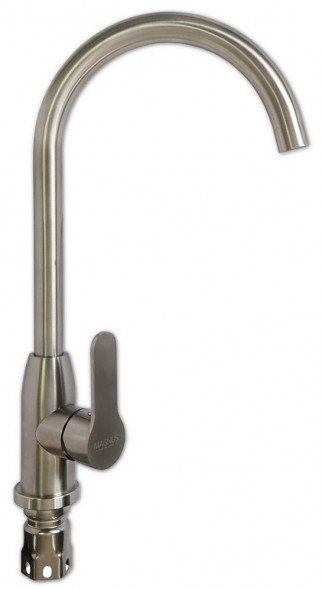 Смеситель для кухни MAGNUS 9107 Смеситель кухонный, конусный корпус из нержавеющей стали марка 304