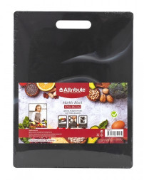 Доска разделочная ATTRIBUTE ABX147 Доска разделочная MARBLE Black 27,5х36,5см