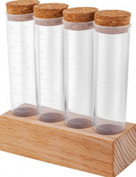 Набор для специй SUGAR&SPICE SE105012996 Rosemary на деревянной подставке (4 предмета)