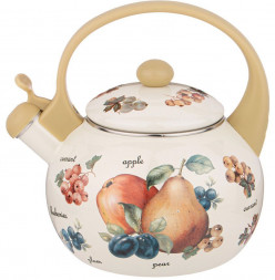 Чайник AGNESS 934-429 ФРУКТЫ эмал. 2,2л