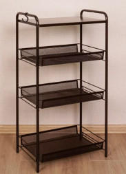 Этажерка ЗМИ Этажерка &quot;Ладья 34С&quot; (LADYA 34С storage rack), медный антик Э558 М