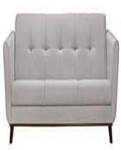 Мягкая мебель ЭЛЕГИЯ Диван &quot;Лайм&quot; 3-х местный TENERIFE VELVET* Бесцветный (Лак) Категория7 (2 кор.)