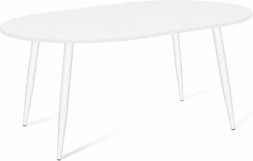 Стол SHEFFILTON SHT-TU14/120-80 МДФ белый муар/белая шагрень металл/МДФ 201424