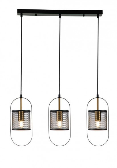 Люстра потолочная INDIGO 10009/3P Black (V000183)