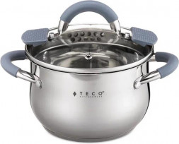 Кастрюля TECO TC-C2100-01G нерж. 2,1л