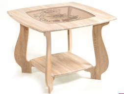 Стол журнальный БИТЕЛ СЖ-22 Дуб Сонома Р-1